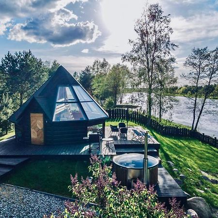 Osada Poli - Domek Panoramiczny Nad Narwia Z Prywatna Balia I Hydromasazem Nowe Lachy Esterno foto
